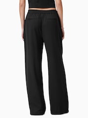 AllSaints Black Aleida Wide Leg Trousers - Image 5 of 7