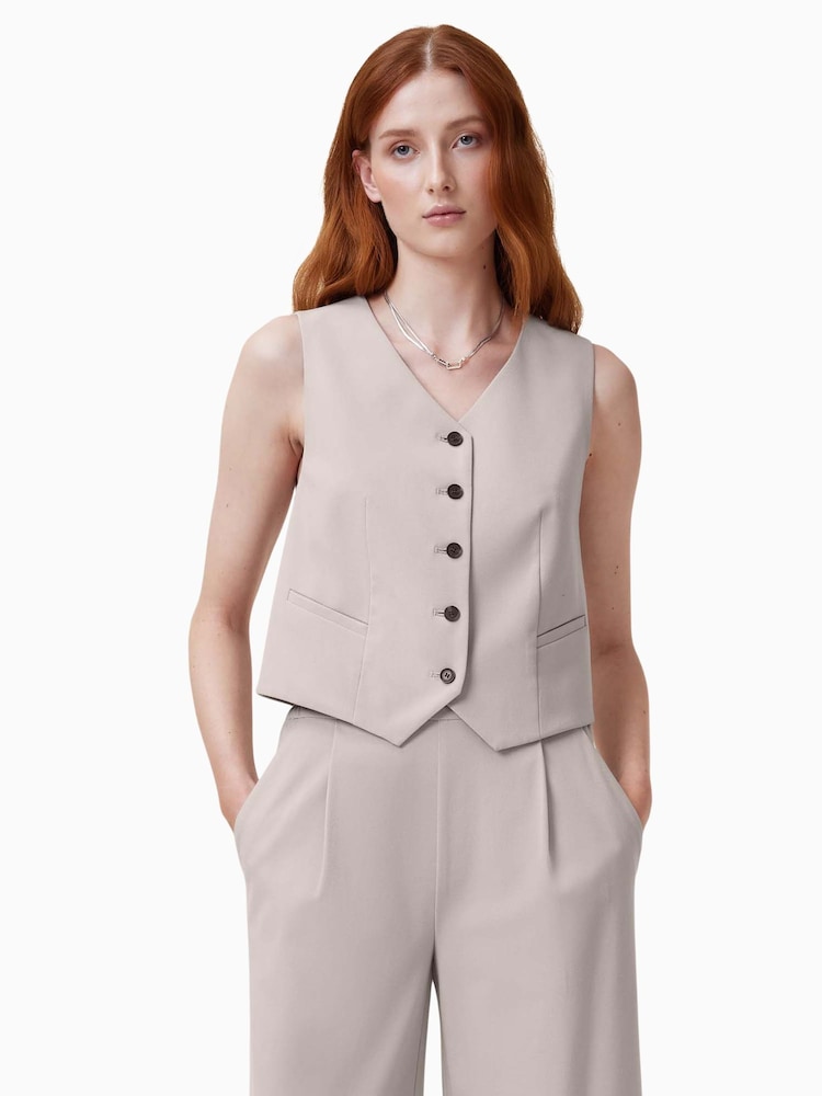 Bruin - AllSaints Aleida Waistcoat - Image 1 of 7