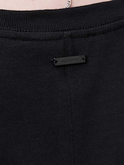 AllSaints Black Mira Satin T-Shirt - Image 6 of 8
