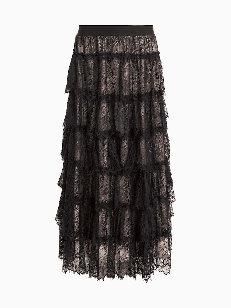 AllSaints Rory Lace Maxi Skirt - Изображение 7 из 7