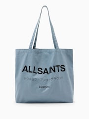 AllSaints Blue Underground Tote - Image 1 of 5