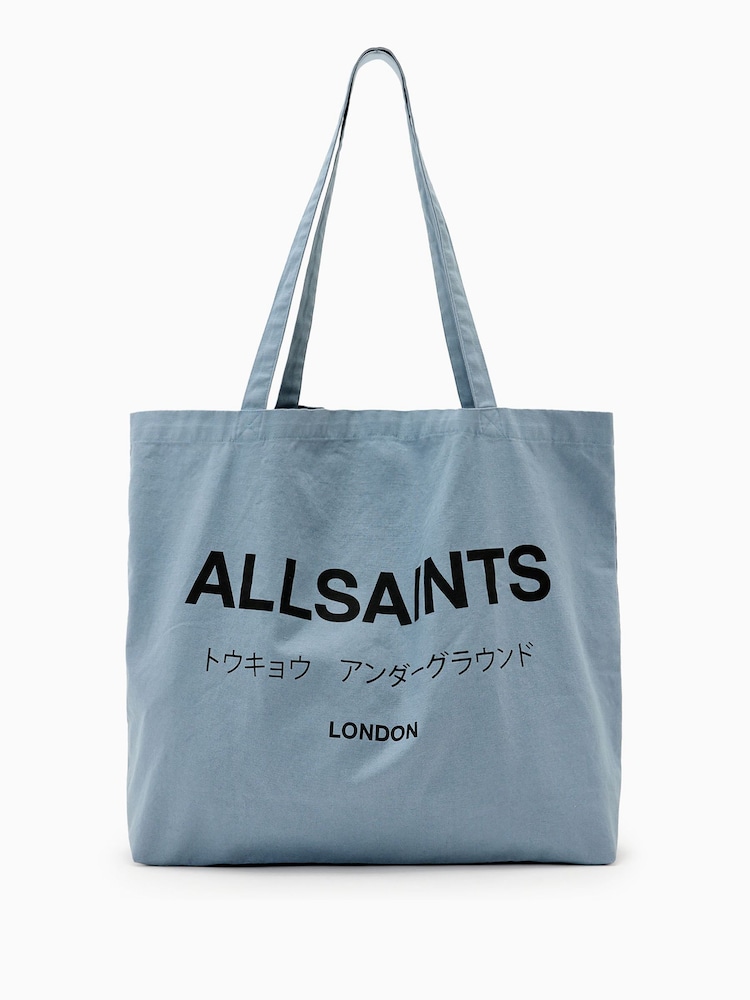 AllSaints Blue Underground Tote - Image 1 of 5