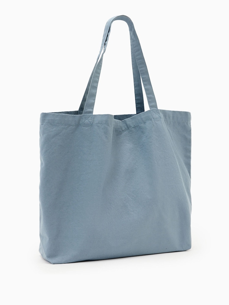 AllSaints Blue Underground Tote - Image 2 of 5