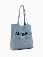 AllSaints Blue Underground Tote - Image 3 of 5