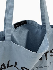AllSaints Blue Underground Tote - Image 4 of 5