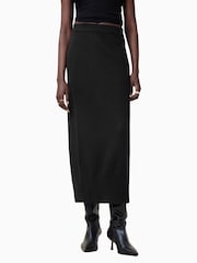 AllSaints Black Antonia Skirt - Image 4 of 7