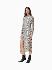 AllSaints White Rizo Dress - Image 1 of 6