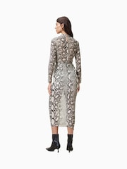 AllSaints White Rizo Dress - Image 5 of 6