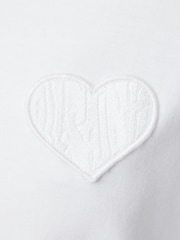 AllSaints White 100% Organic Cotton Lover Lisa T-Shirt - Image 6 of 6