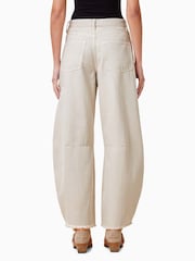 AllSaints White Jett Barrel Jeans - Image 5 of 7