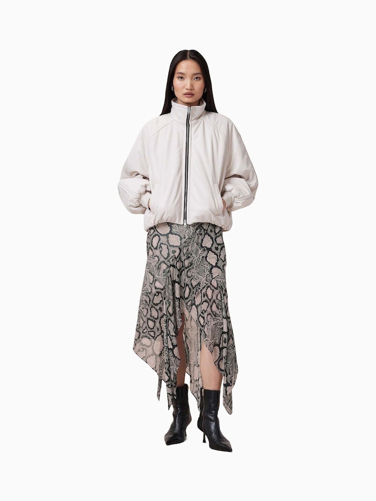 AllSaints White Cassie Skirt - Image 1 of 7