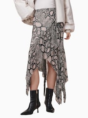 AllSaints White Cassie Skirt - Image 2 of 7
