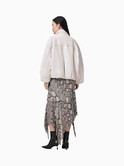 AllSaints White Cassie Skirt - Image 6 of 7
