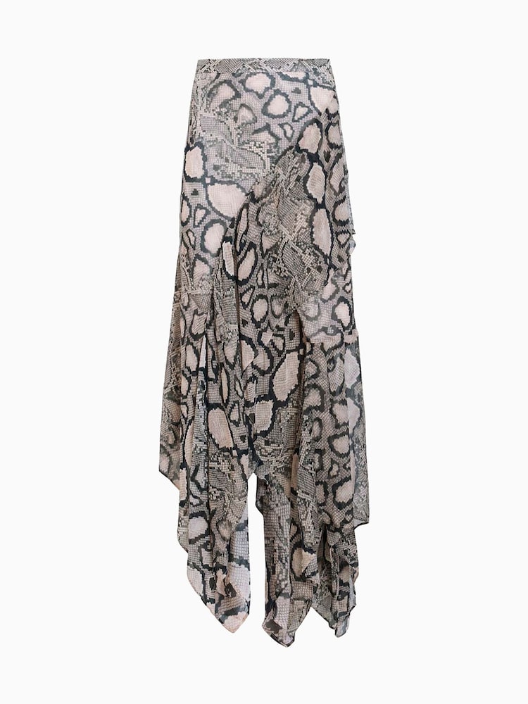 AllSaints White Cassie Skirt - Image 7 of 7