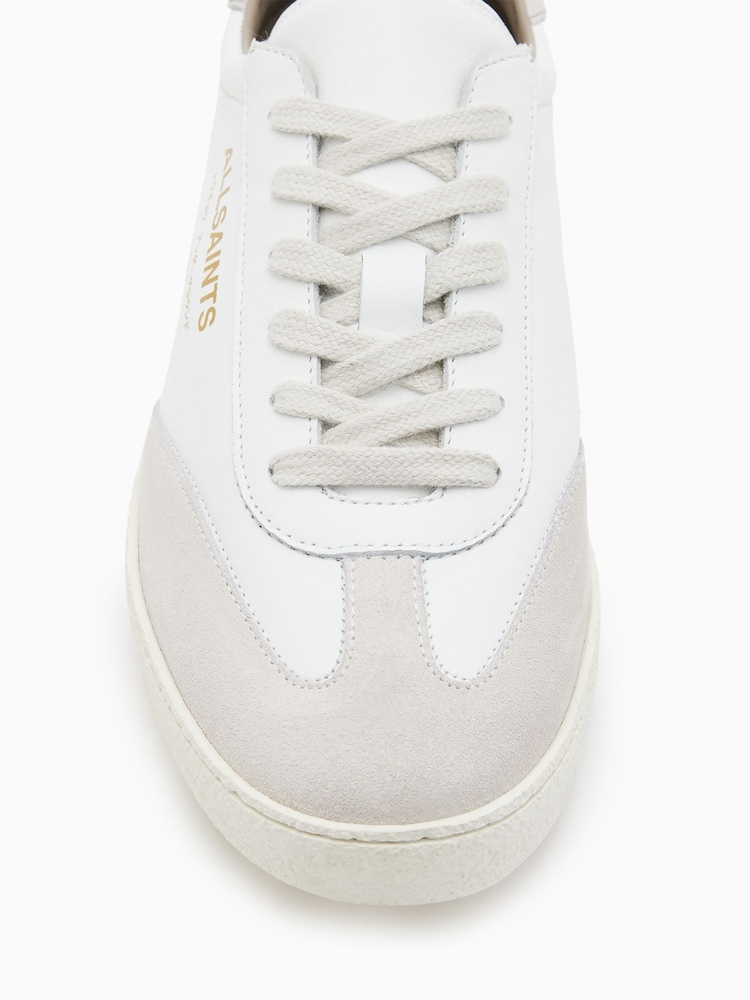AllSaints White Thelma Sneakers - Image 4 of 5