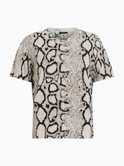 AllSaints White Anouk T-Shirt - Image 7 of 7