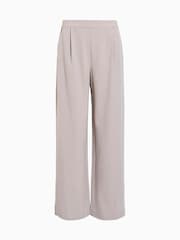 AllSaints Brown Aleida Wide Leg Trousers - Image 7 of 7