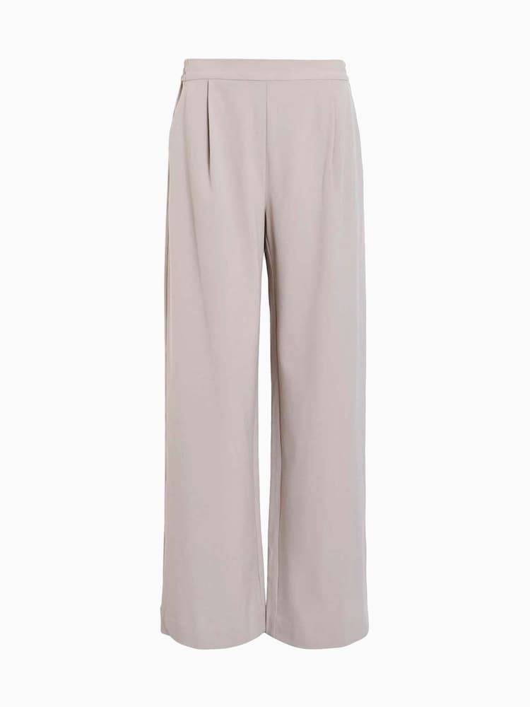 AllSaints Brown Aleida Wide Leg Trousers - Image 7 of 7