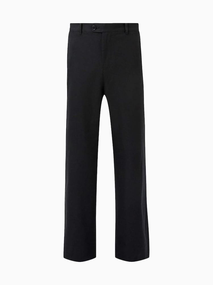 AllSaints Black Locke Trousers - Image 2 of 7