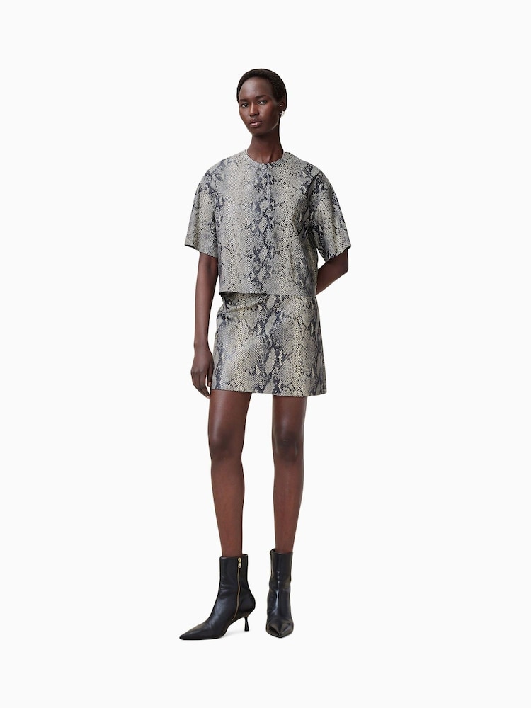 AllSaints Renai Snake T-Shirt - Imagen 1 de 8