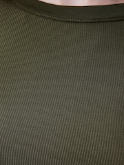 AllSaints Green Bec Long Sleeve T-Shirt - Image 6 of 8