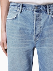 AllSaints Blue Lenny 100% Organic Cotton Jeans - Image 8 of 10
