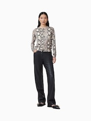 AllSaints Brown Anouk Cardigan - Image 5 of 6