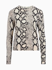 AllSaints Brown Anouk Cardigan - Image 6 of 6