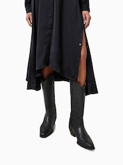 AllSaints Black Dolly Boots - Image 2 of 7