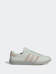 adidas Originals Green/Pink Bermuda Trainers - Image 1 of 9