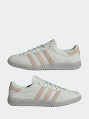 adidas Originals Green/Pink Bermuda Trainers - Image 5 of 9