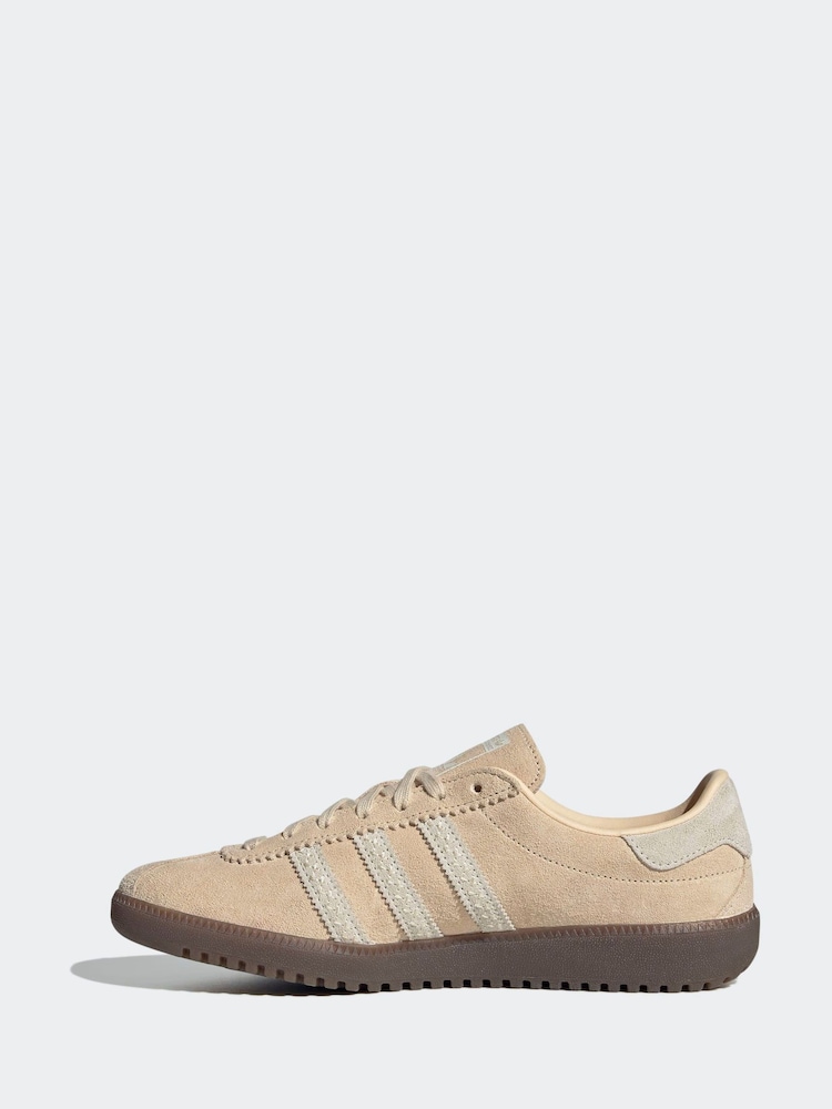 adidas Originals Yellow/White Bermuda Trainers - Image 2 of 9