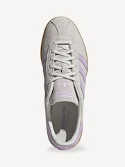 adidas Originals Grey/Purple Bermuda Trainers - Image 6 of 9