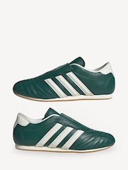 adidas Originals Green/White Taekwondo Trainers - Image 5 of 9