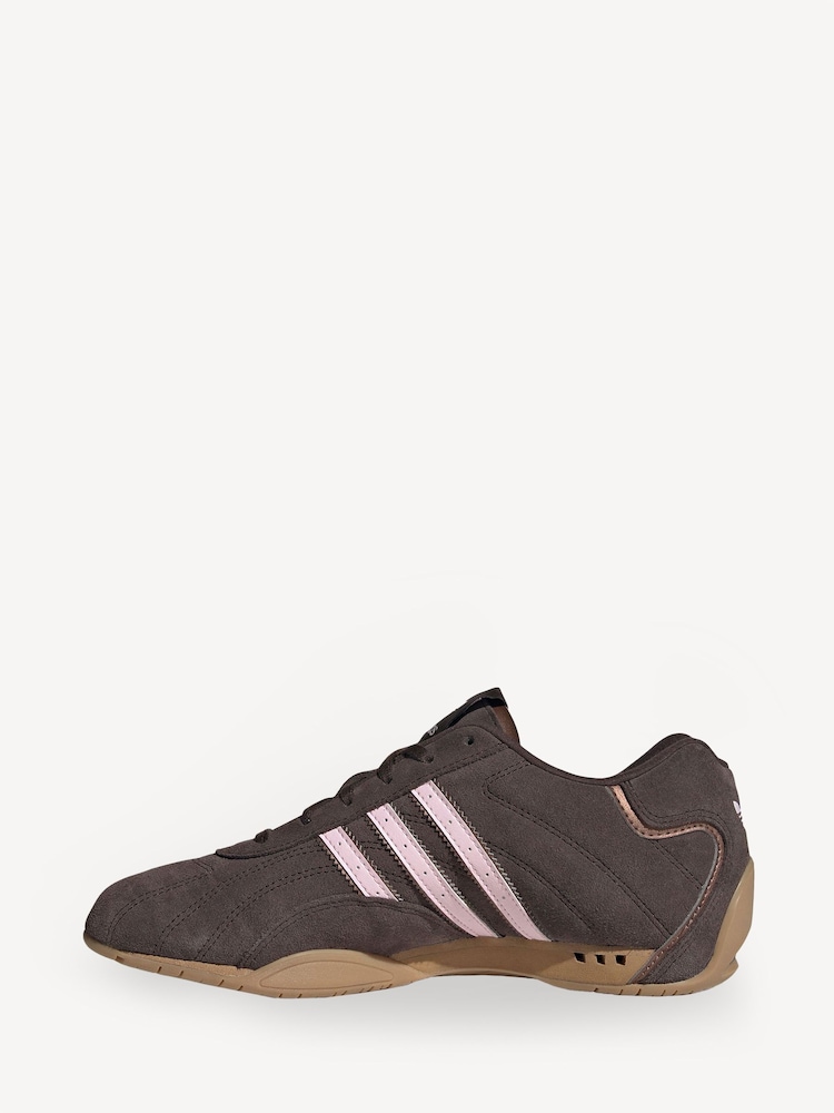 adidas Originals Brown Adiracer Lo Trainers - Image 2 of 9