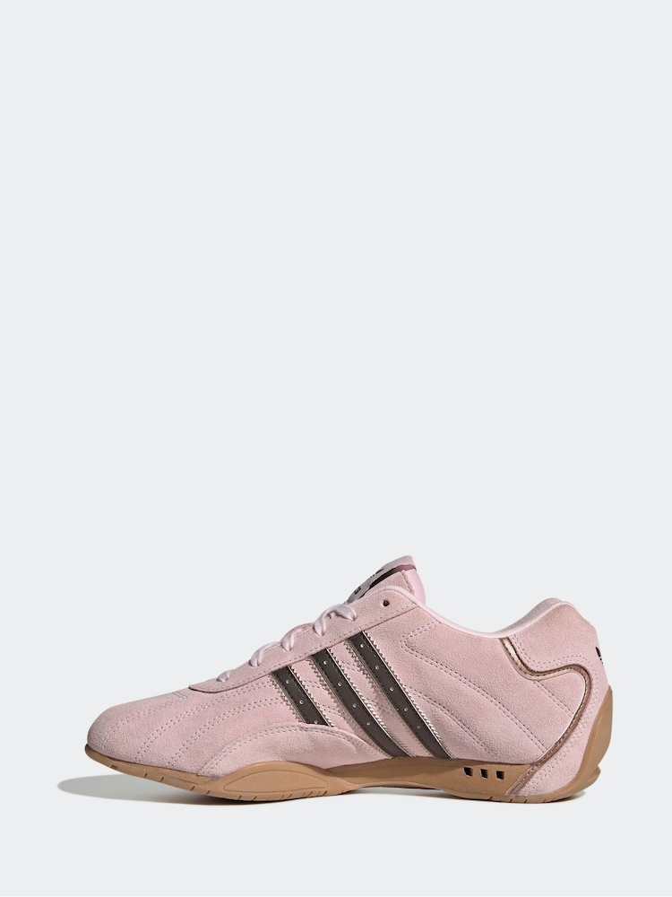 adidas Originals Pink Adiracer Lo Trainers - Image 2 of 9 adidas Originals Pink Adiracer Lo Trainers - Image 2 of 9