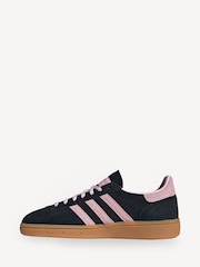 adidas Originals Black/Pink Handball Spezial Trainers - Image 2 of 10