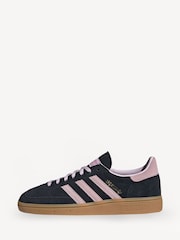 adidas Originals Black/Pink Handball Spezial Trainers - Image 3 of 10
