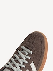 adidas Originals Brown/White Handball Spezial Trainers - Image 8 of 9