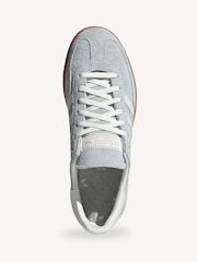 adidas Originals Silver/White Handball Spezial Trainers - Image 5 of 8