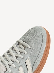 adidas Originals Silver/White Handball Spezial Trainers - Image 7 of 8