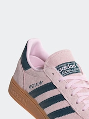 adidas Originals Pink/Blue Handball Spezial Trainers - Image 9 of 9