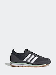adidas Originals Black SL 72 OG Trainers - Image 1 of 10