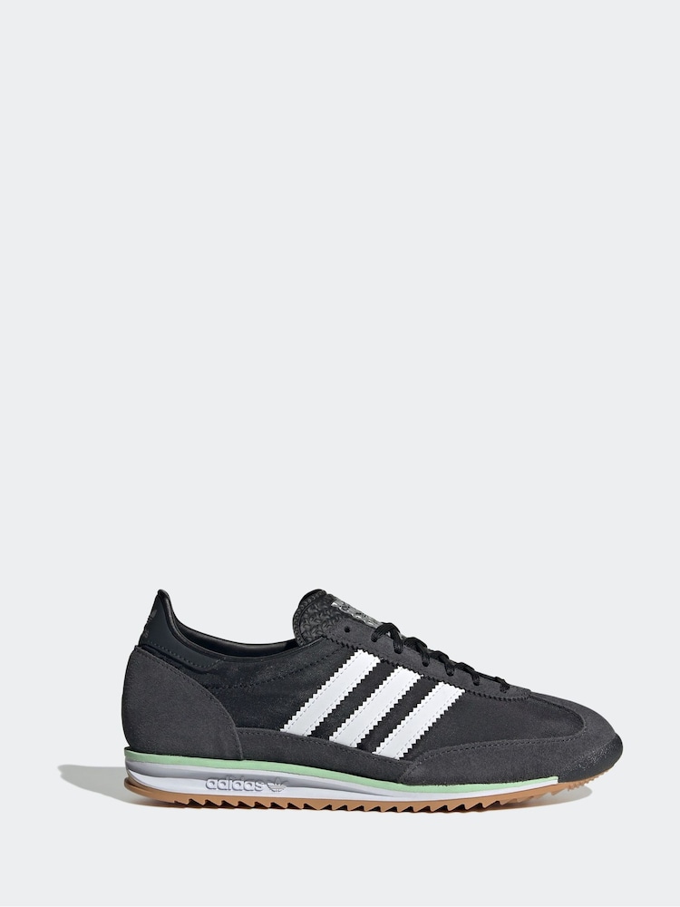 adidas Originals Black SL 72 OG Trainers - Image 1 of 10