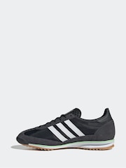adidas Originals Black SL 72 OG Trainers - Image 2 of 10