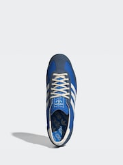 adidas Originals Blue/White SL 72 OG Trainers - Image 7 of 9