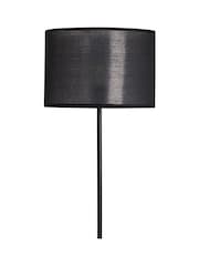BHS Black Marble Base Shade Floor Lamp - Image 5 of 5