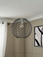 BHS Black Wireball Easyfit Ceiling Light - Image 4 of 7