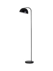 BHS Matt Black Arc Floor Lamp - Image 6 of 7