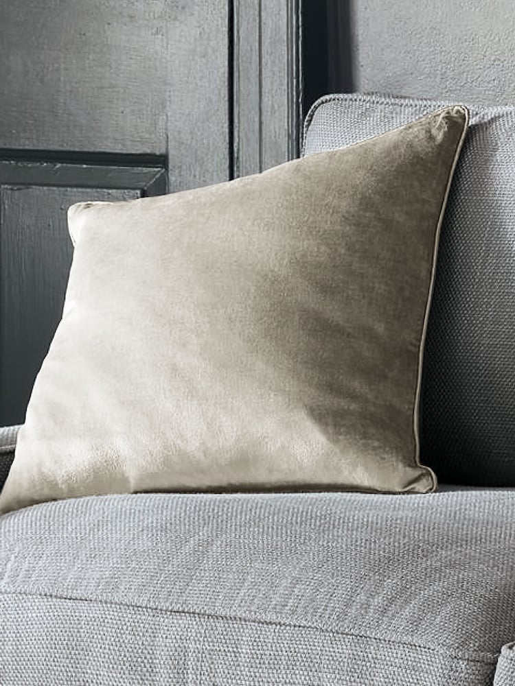 Laura Ashley Oyster Nigella Cushion - Image 1 of 2